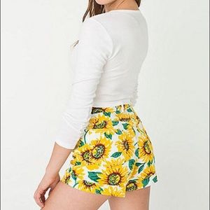 American Apparel Sunflower High Waist Shorts (27)